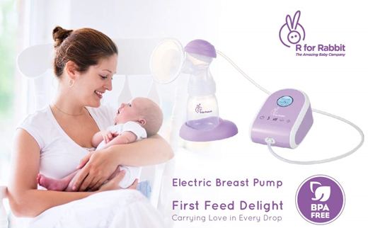 R for Rabbit breast pump